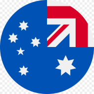 Transparent Flag Circle Png Australia Flag Circle Png
