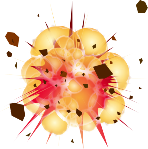 Vector explosion png hd