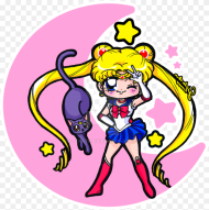 Sailor Moon Luna E Artemis Hd Png Download