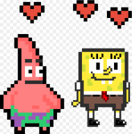 Spongebob and Patrick Pixel Art Patrick Star Hd