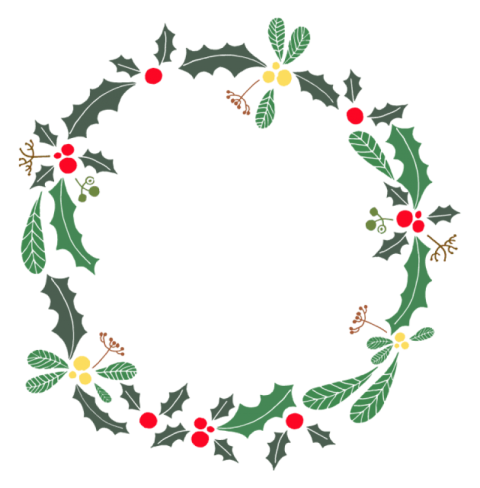 evergreen christmas clipart png
