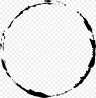Clip Art Simple Black Transprent Png Ink Circle