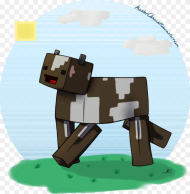 Cow Clipart Derpy Minecraft Cow Transparent Face Hd