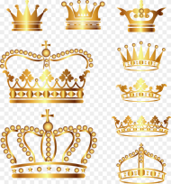 Crown Gold Clip Art Transparent  Gold Crown