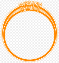 Freetoedit Neon Round Circle Orange Awesome Glow Circle