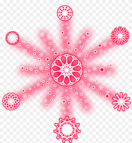 Neon Snow Freetoedit Snowflakes Christmas Snowflake Circle Hd