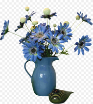 Flower Vases Flowers Plants Polyvore Beautiful Blue Flower