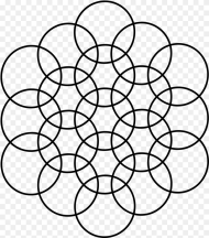 Flower of Life  Circles Png