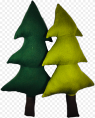 Evergreen Tree Pillow Christmas Tree Hd Png Download