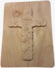 Carved Cross of Roses Box Cross Png HD