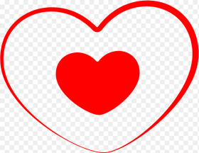 Outline Heart Png Transparent Love Heart Image In