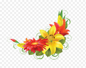 Border Flower Png Hd  Png