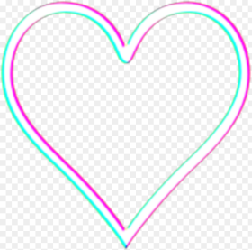 Heart Glitch New Picsart Sticker New Hearts Heart