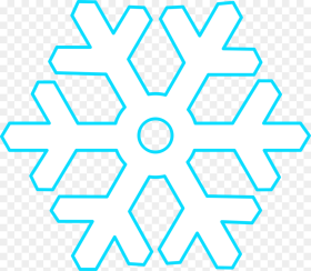 Blue Angle Symmetry Snowflake Art Clip Png