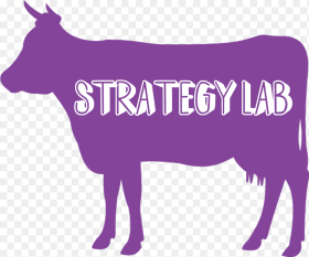 Strategy Lab Logo Dairy Cow Hd Png Download