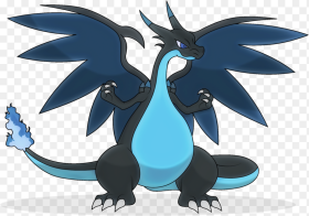 Mega Charizard X Without Flames Hd Png