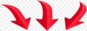 Image Red Down Arrows Png Transparent Png