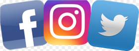 Social Networks Logo Fb Instagram Twitter Logo png