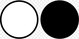 Black White Gui Circles Black and White Colours