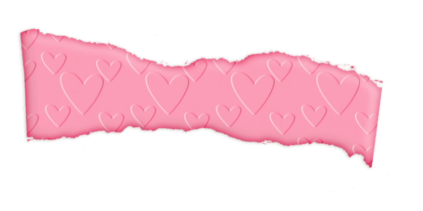 faxia rosa pink heart png