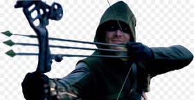 Oliver Queen Png Green Arrow Shooting Arrows