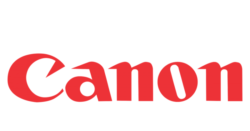 canon logo png red