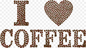 Love Heart Romance Passion Valentine Coffee Bean Clip
