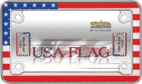 License Frame Usa Flag Png HD