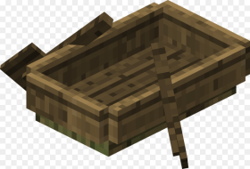 Mine Craft Boat Hd Png Download