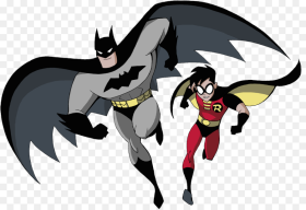 Batman and Robin Transparent Background Hd Png Download
