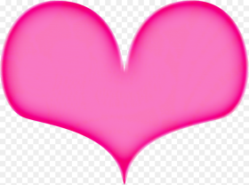 Download Hot Pink Heart Png File  Heart