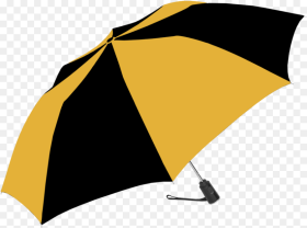 Holy Cow Promo Black and Gold Umbrella Png