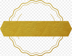 Glittery Gold Circle Illustration Png