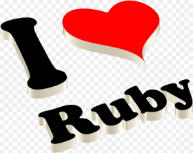 Ruby Heart Name Transparent Png Heart Png Download