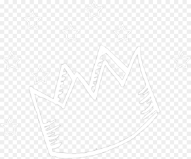 Ftestickers Doodleart White Cute Transparent Crown Doodle