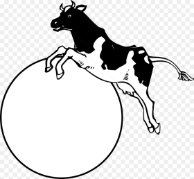 Moon Cow Jumping Over Animal Childhood Tales Cow