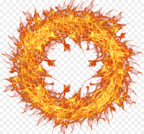 Fire Flame Circle Fire Flames Png Transparent Png