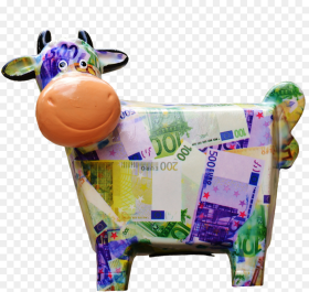 Cow Save Money Piggy Bank Funny Ceramic Bank