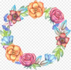 Colorful Flowers Png Colorful Flower With No