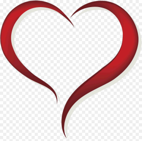 Heart Valentine Clip Art Open Heart Clip Art