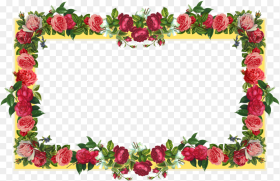 Free Flower Border Png Download Free Clip Art