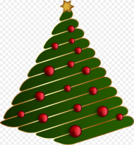 Christmas Tree Santa Claus Hd Png Download