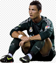 Cristiano Ronaldo Cristiano Ronaldo Sitting png Transparent png