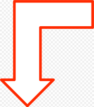 Pointing Clipart Red Arrow Pointing Right and Down