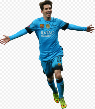Kick Up a Soccer Ball Messi png Transparent
