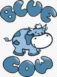 Blue Cow Png Clipart Png Download Blue Cow