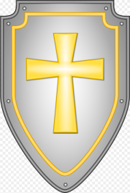 Shield Symbol Cross Medieval Shield Clipart Png HD