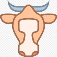 Cow Icon Png Download Transparent Png