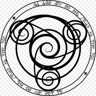 Transparent Magic Circle Png Alchemy Magic Circle Tattoo