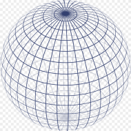 Transparent Sphere Wireframe Png